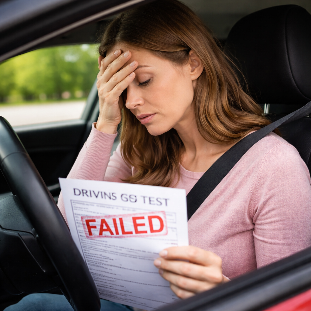 Failed driving test Drogheda